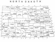North Dakota State Map, Towner County 1959